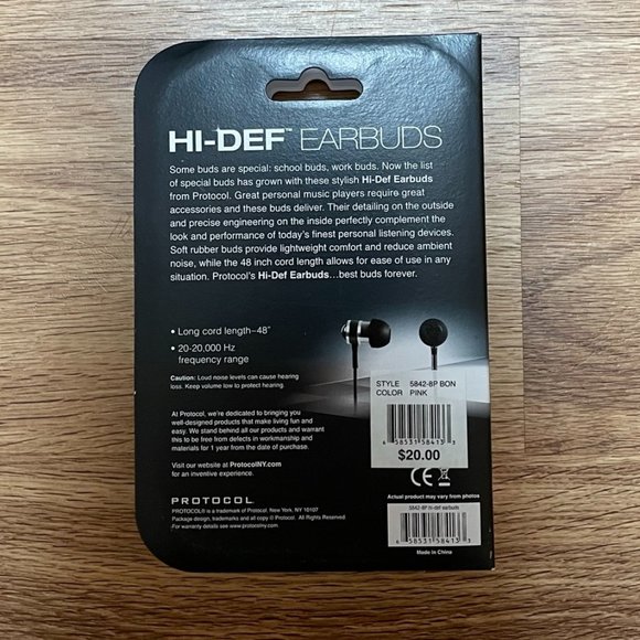 Protocol Hi-Def Earbuds - Picture 2 of 2
